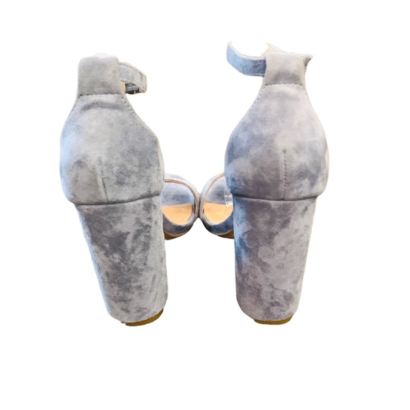 Steve Madden Carrson 6.5 Leather Suede Heels - Picture 5 of 9